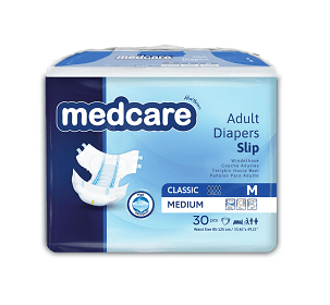 Pelene za odrasle Medcare CLASSIC Slip Adult Diapers 30 komada - M