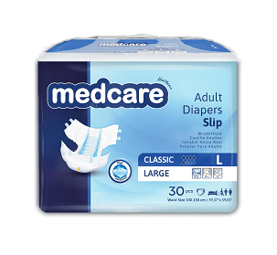 Pelene za odrasle Medcare CLASSIC Slip Adult Diapers 30 komada - L