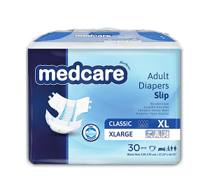 Pelene za odrasle Medcare CLASSIC Slip Adult Diapers 30 komada - XL