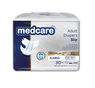 Pelene za odrasle Medcare PREMIUM Slip Adult Diapers 30 komada - XL