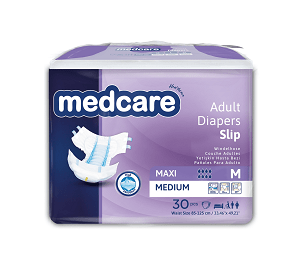 Pelene za odrasle Medcare MAXI NIGHT Slip Adult Diapers 30 komada - M
