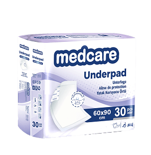 Podmetači Medcare Normal 90x60cm 30 komada