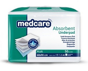 Podmetači Medcare Super Absorbent 90x60cm 50 komada