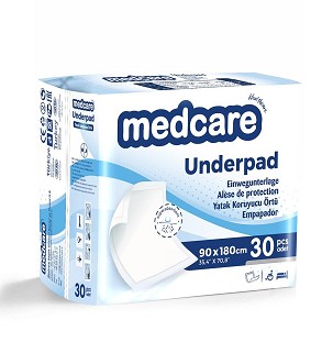 Podmetači Medcare Normal 90x180cm 30 komada
